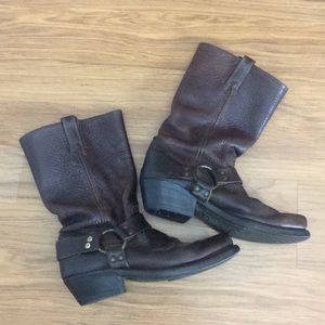 Frye Brown Leather Boots 🥾